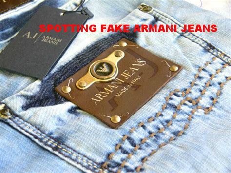 how to check armani jeans